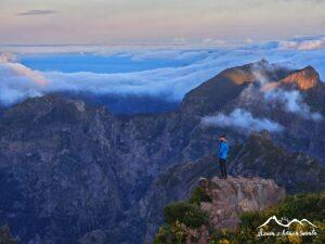 Pico do Arieiro - widok ze szczytu