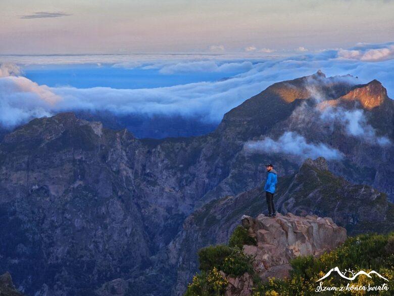 Pico do Arieiro - widok ze szczytu